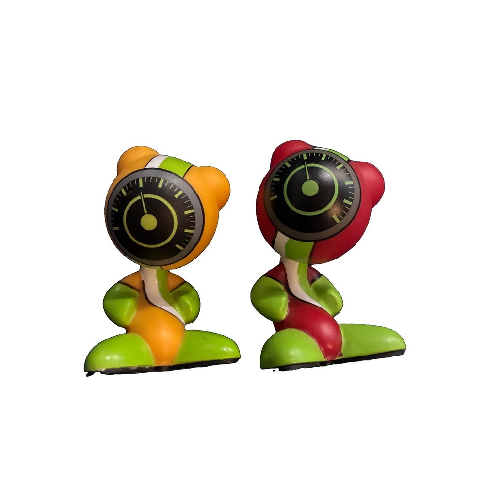 U.B. Funkeys Lot of 2 Figures Orange and Red Drift and Rare Drift
